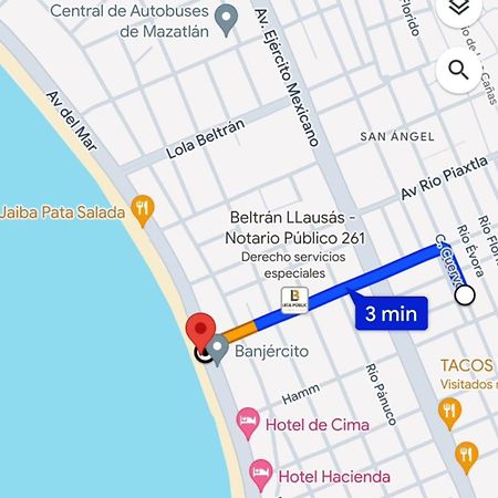 Casa Brisa Y Departamentos! A 3 Min La Playa&Malecon Villa Mazatlán Kültér fotó